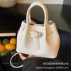 This Year's Popular Small Bag Women's Summer 2025 New Versatile Super Fire Messenger Bag Casual Portable Bucket Bag