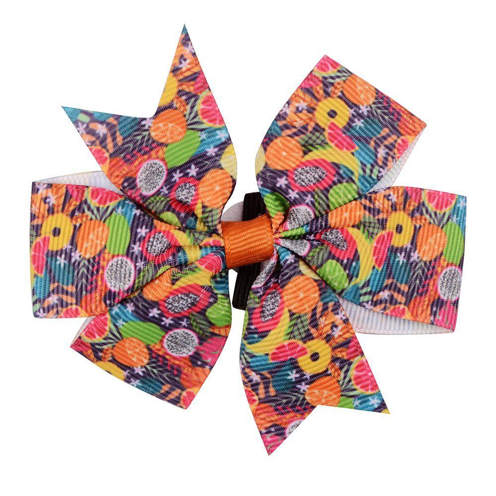 50/100pcs Summer Fruit Collar Dog Bow Ties Slideable Pet Grooming Accessories Dog Accessories for Large Dogs Birthday Bowties