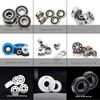 Rust-Proof Stainless Steel Miniature Pulley with Deep Groove Ball Bearing - Anti-Corrosion Gyroscope Ornament Accessory