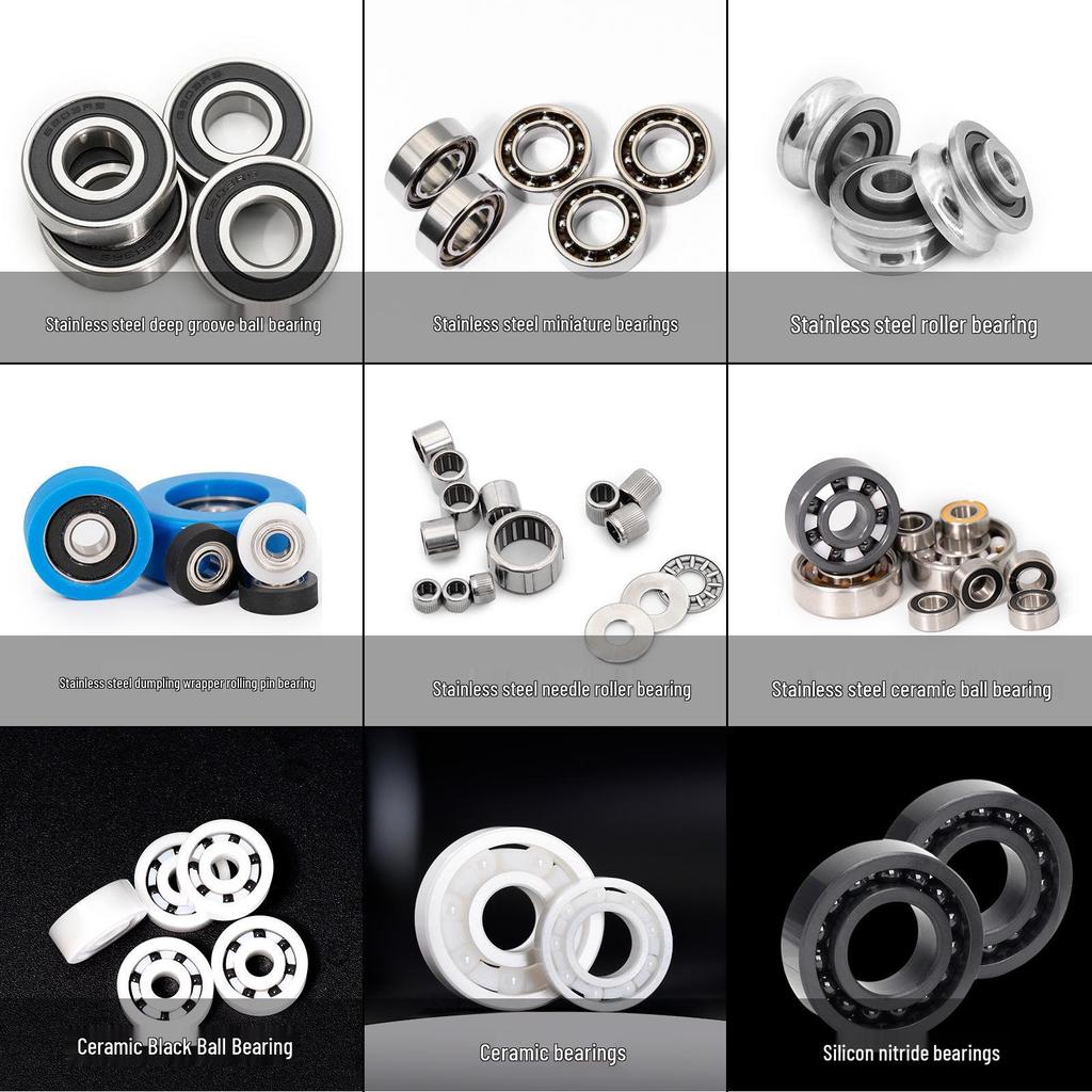 Rust-Proof Stainless Steel Miniature Pulley with Deep Groove Ball Bearing - Anti-Corrosion Gyroscope Ornament Accessory
