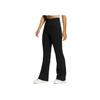 Adidas Originals Trefoil Solid Color Logo Print Elastic Straight Leg Track Pants Women Bottoms Black HY1359