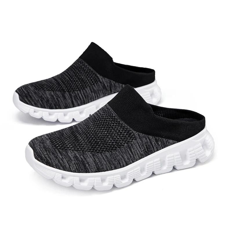 Модная мужская обувь 2024 года, новые легкие удобные повседневные туфли для ходьбы, дышащие тапочки унисекс для мужчин и женщин, мокасины, шлепанцы