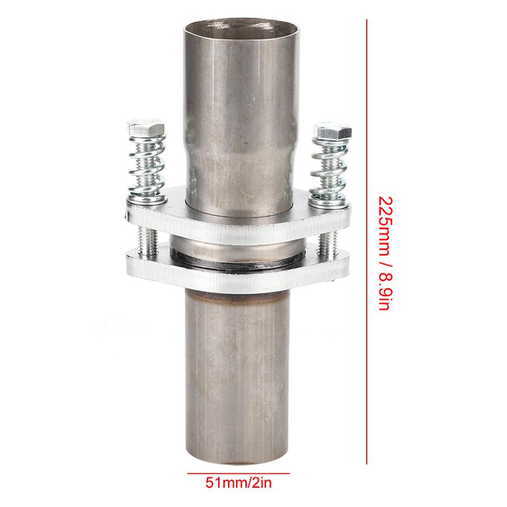 Universal 2inches Flange Pipe Exhaust Spring Bolt Repair Quick Fix Stainless Steel Tool