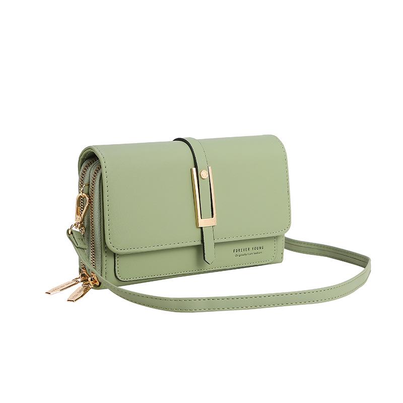 Городская минималистичная женская сумка-кошелек через плечо с отделениями для карт и отделением для телефона