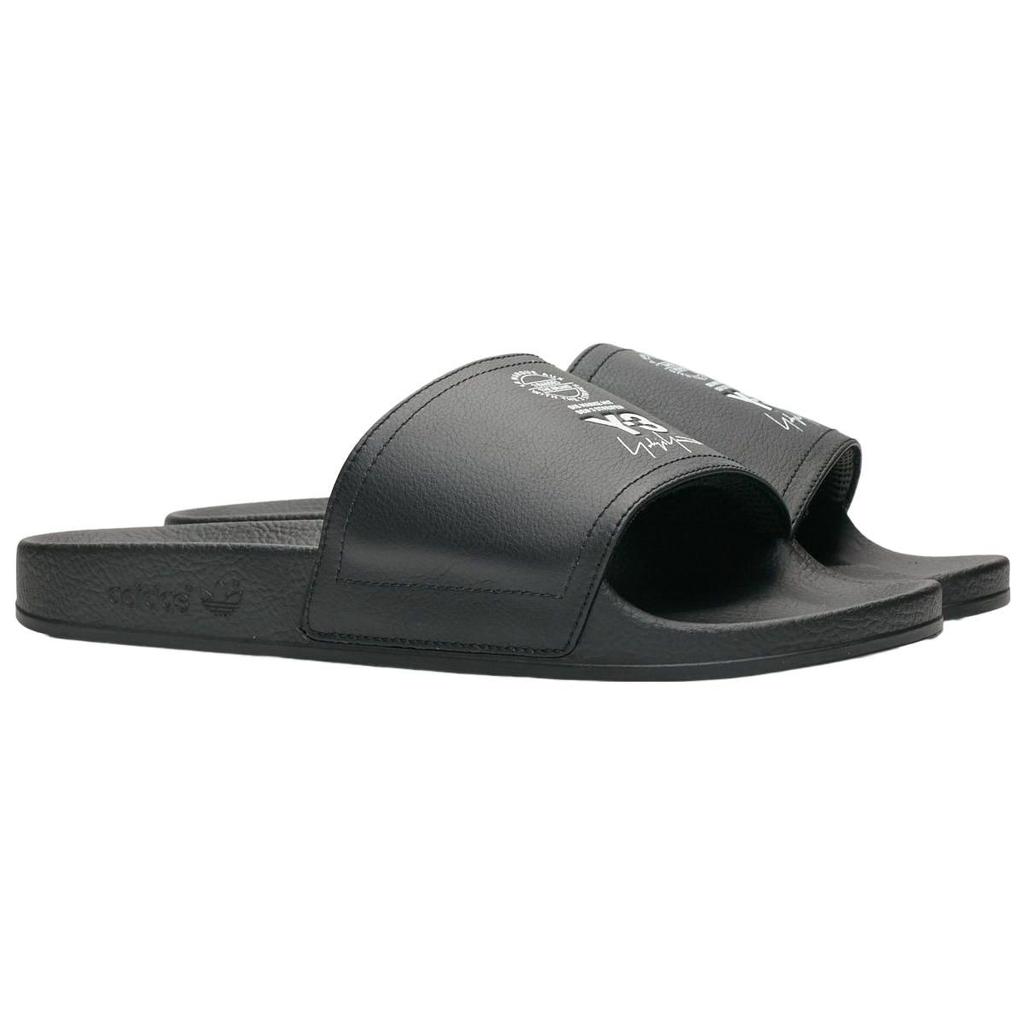 adidas Кроссовки унисекс Y-3 Adilette Slide черные белые AC7525