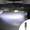 Водонепроницаемая светодиодная фара для мотоцикла с регулировкой на 360 градусов, яркое освещение для электровелосипедов, трехколесных велосипедов, быстрая установка