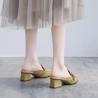 Модные женские тапочки и женские сандалии, резиновая обувь, шлепанцы на каблуке, нескользящие, дизайнерские, роскошные, высокого качества, оригинальные, новые, модные