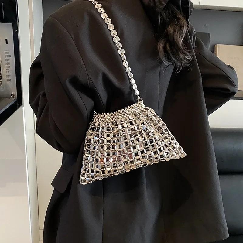 Small Water Bucket Bag With Inner Pocket For Women Street Fashion Trendy Handbag