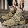 Camouflage Boots for Men Autumn Winter Platform Boots Outdoor High-top Shoes Men Ankle Boots Buty Robocze Meskie