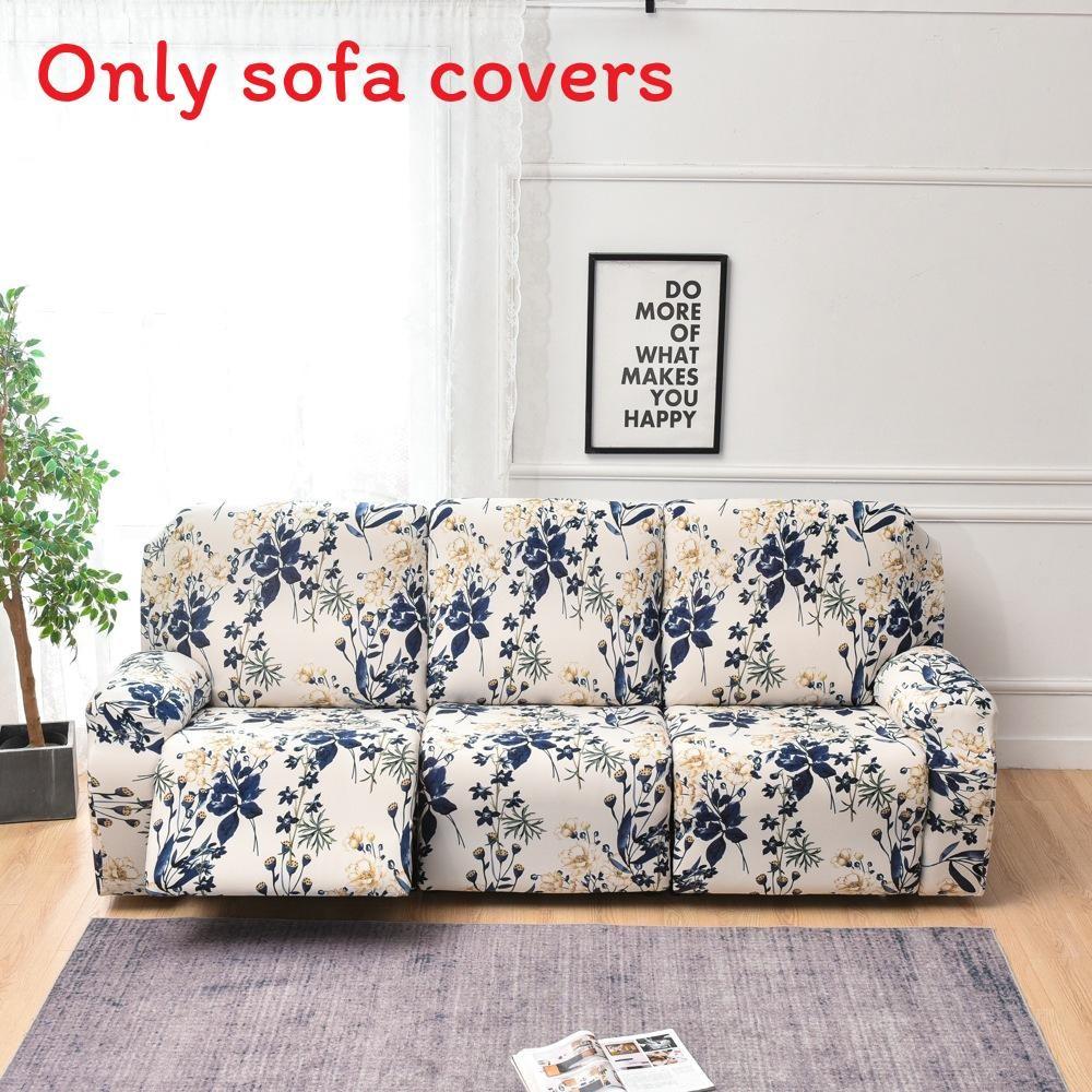 Modern Stylish Single Seat Recliner Cover Full Coverage Thick Fabric Protector