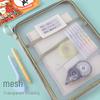 Самая продаваемая прозрачная сетчатая студенческая сумка-тоут с L-образной молнией