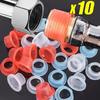 10PC Faucet Leak-proof Sealing Gasket Rubber Pipe Hose Sealing Washer Silicone Gasket Seal for Plumbing Plug Prevent Leakage