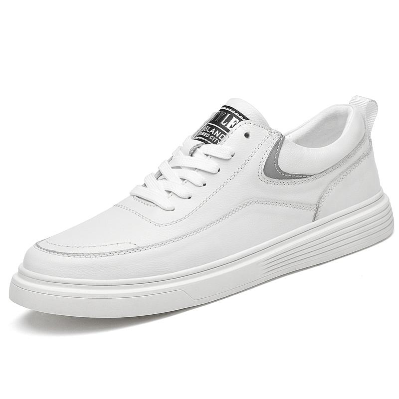 Новые осенние мужские повседневные туфли, модные высококачественные белые кроссовки, мужская обувь, удобные роскошные мокасины, скейтборд, мужская теннисная обувь