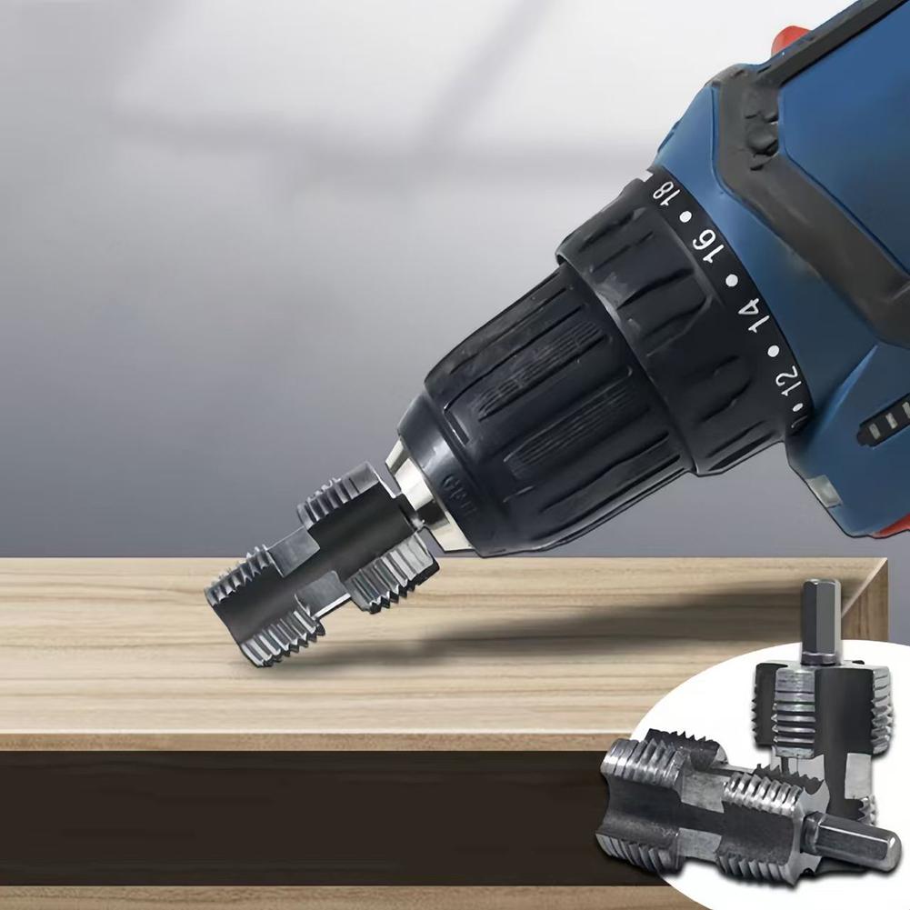 Удобное сверло для внутренних отверстий водопроводных труб, разработанное для простого использования в сантехнике