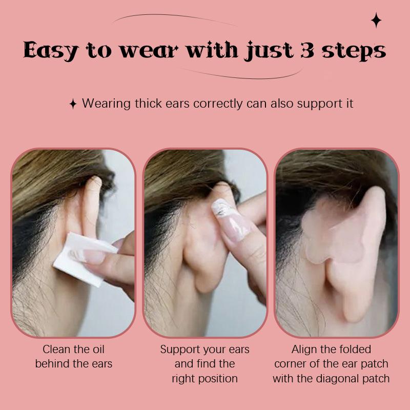 Наклейки на эльфийские уши в форме бабочки Корректор Исправляющий пластырь Силиконовые наклейки Лента Косметика Уши Праймер