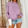 Women Winter Tops Women's Long Sleeve Sweatshirt Casual  Loose Fit Pollover Fleece Tops