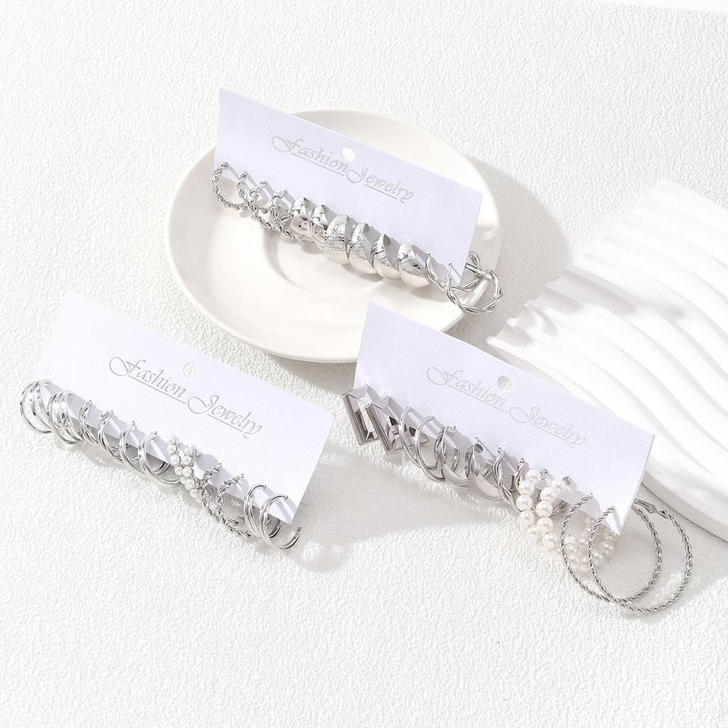 Панк Толстые Металлические Серьги C-образной формы Хип-хоп Витой узор Круглые Серьги-кольца с имитацией циркона Женские Трендовые Острые Серьги с цирконом