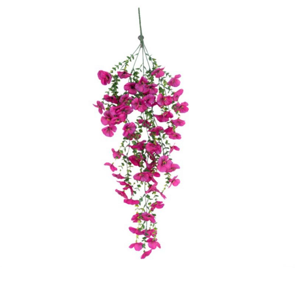 DIY Eucalyptus Pansy Multicolor Simulation Eucalyptus Leaves New Plants Wreath Home Decoration