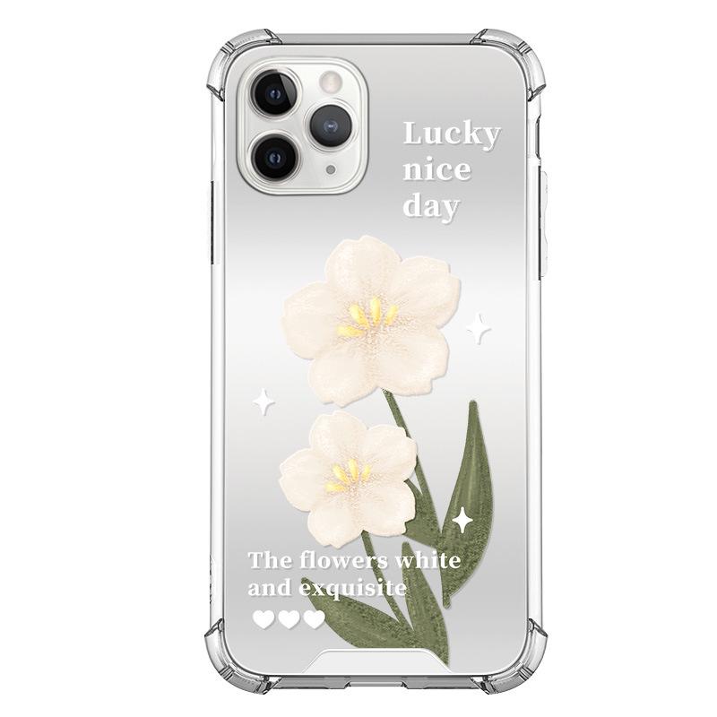 Zhitai Silicone Mirror Case for iPhone 16 & 15 Pro Max, Compatible with Xiaomi 14 Pro - Japanese & Korean Style