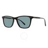 Garrett Leight Hayes Sun Pure Blue Smoke Polarized Square Unisex Sunglasses 2141 Bk Pbs Plr 52
