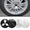 4Pcs 60mm Car Wheel Center Hub Caps Cover For Mitsubishi Ralliart Lancer 10 Asx Outlander Asx Pajero Sport L200 Auto Accessories