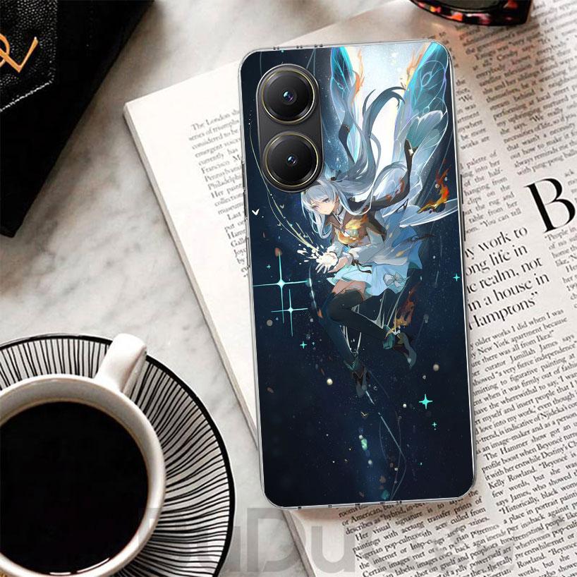 Чехол Honkai Star Rail Firefly для Xiaomi Poco X7 X6 X5 Pro X3 Nfc F7 Ultra Чехол для телефона F6 F5 X4 F4 Gt F3 M6 M5S M4 M3 Печатный Shell