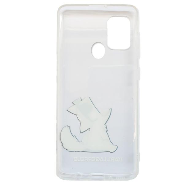 Etui do Samsung Galaxy M21 Karl Lagerfeld Choupette Fun Przezroczyste