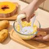 Картофельная толкушка, толкушка для овощей, многофункциональная толкушка для фарша, нескользящая ручка, кухонный инструмент из сетки, яйцо