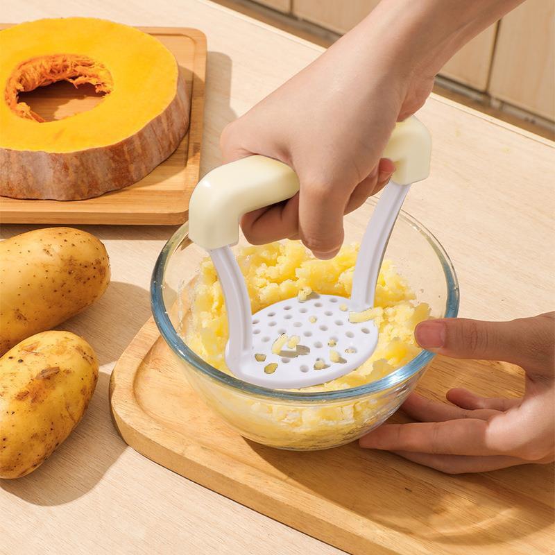 Картофельная толкушка, толкушка для овощей, многофункциональная толкушка для фарша, нескользящая ручка, кухонный инструмент из сетки, яйцо