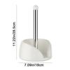 Large Capacity Rotating Paper Towel Holder Stainless Steel Paper Roll Stand  Kitchen