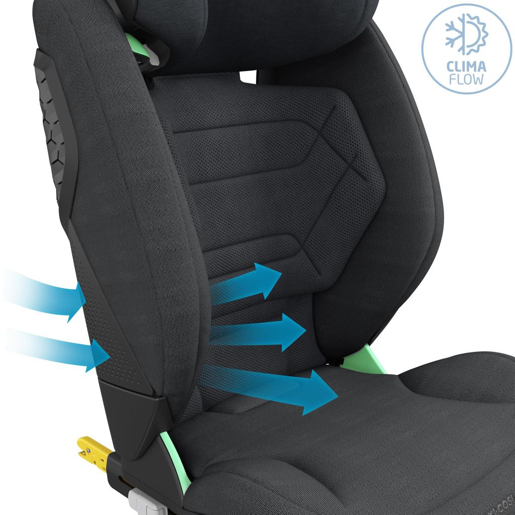 Совместим с креплением ISOFIX и ремнем безопасности RODIFIXPRO2 AUTHENTICGRAPHITE Rodifix Pro 2 Authentic Graphite от 3 с половиной лет