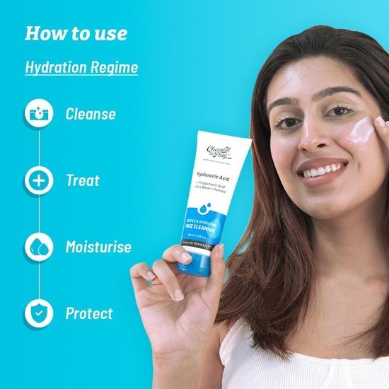 Chemist at Play Нежное и увлажняющее средство для умывания + Нежный отшелушивающий скраб для лица с миндальной кислотой |Сухая кожа| (по 100 мл каждый) | Упаковка из 2 шт.