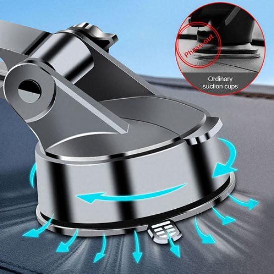 Car Dashboard Phone Holder Suction Cup Car Phone Mount 360° Navigation Holder