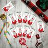 40pcs Christmas Scratch-Off Game Cards - "Who Has Santa?" Holiday Party Activity for Halloween, Christmas Event & Party Supplies