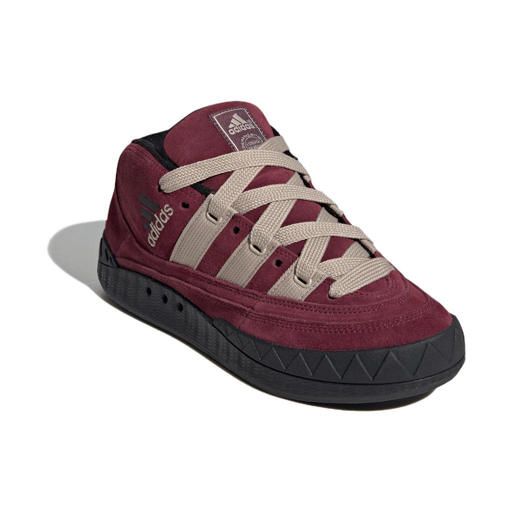 Adidas Кроссовки унисекс Adimatic Mid Maroon Wonder Beige Red Core-Black IF8790