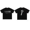 Cross-border new graffiti letter printing European and American street trendy brands loose and versatile casual men's and women's short-sleeved round