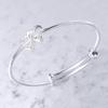 Steel Retro Exquisite Sweet Korean Style Bracelet Fashion Jewelry Buckle Bangle Women Bangle