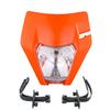 Светодиодная фара для мотоцикла Универсальная фара Для KTM EXC EXCF SX SXF XC XCF XCW XCFW Мотокроссовый эндуро