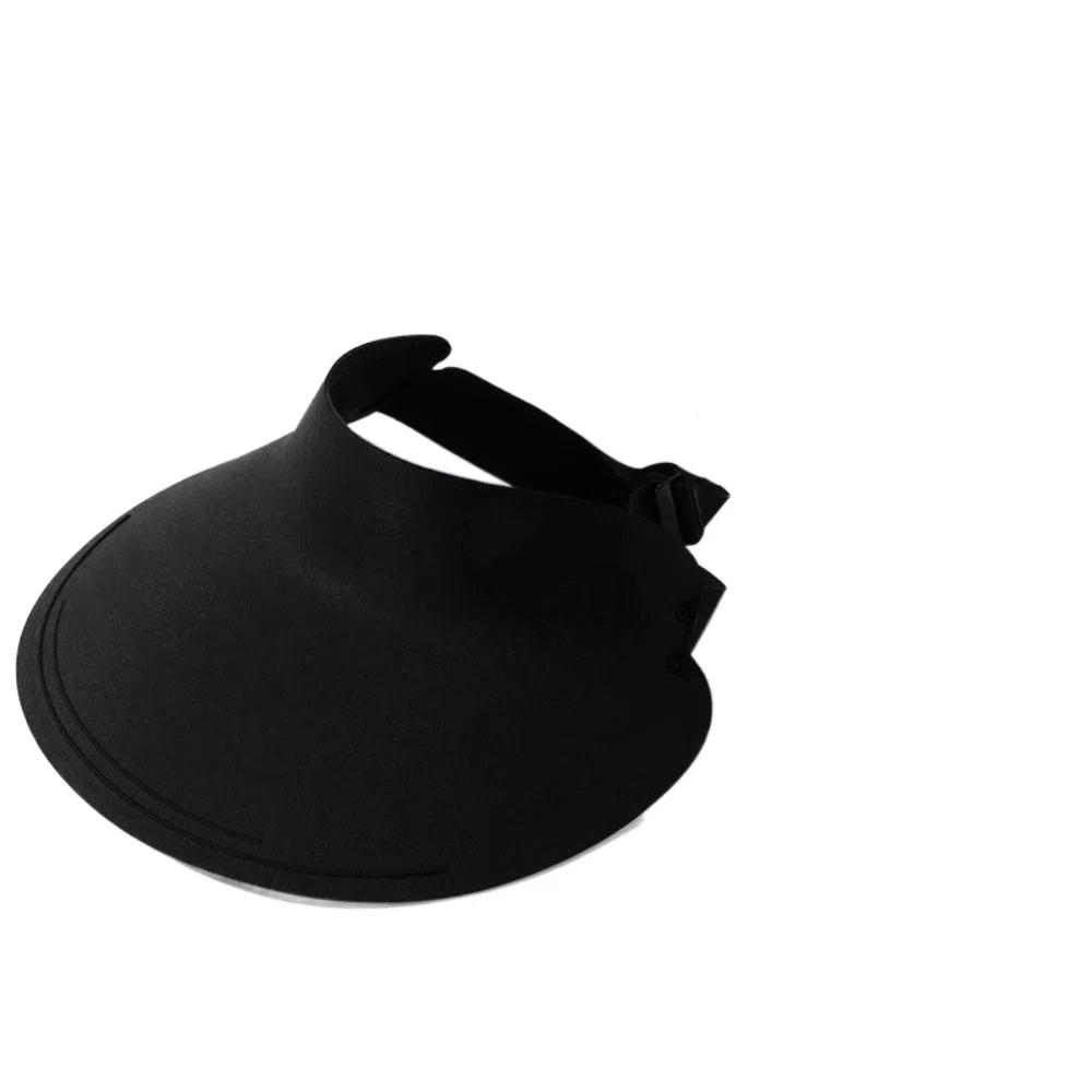 Дышащая бесшовная кепка-козырек Складная пляжная кепка Защита от УФ-излучения Солнцезащитная Кепка с пустым верхом Лето