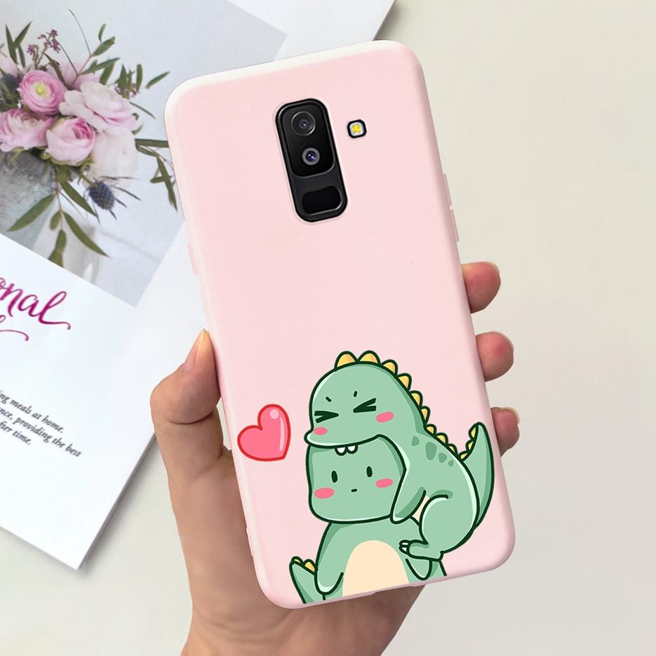 Чехол для Samsung Galaxy J8 2018 SM-J810F, милый модный мультяшный чехол 6,0 дюйма, мягкий силиконовый ТПУ корпус для чехла телефона Samsung J8 J810F