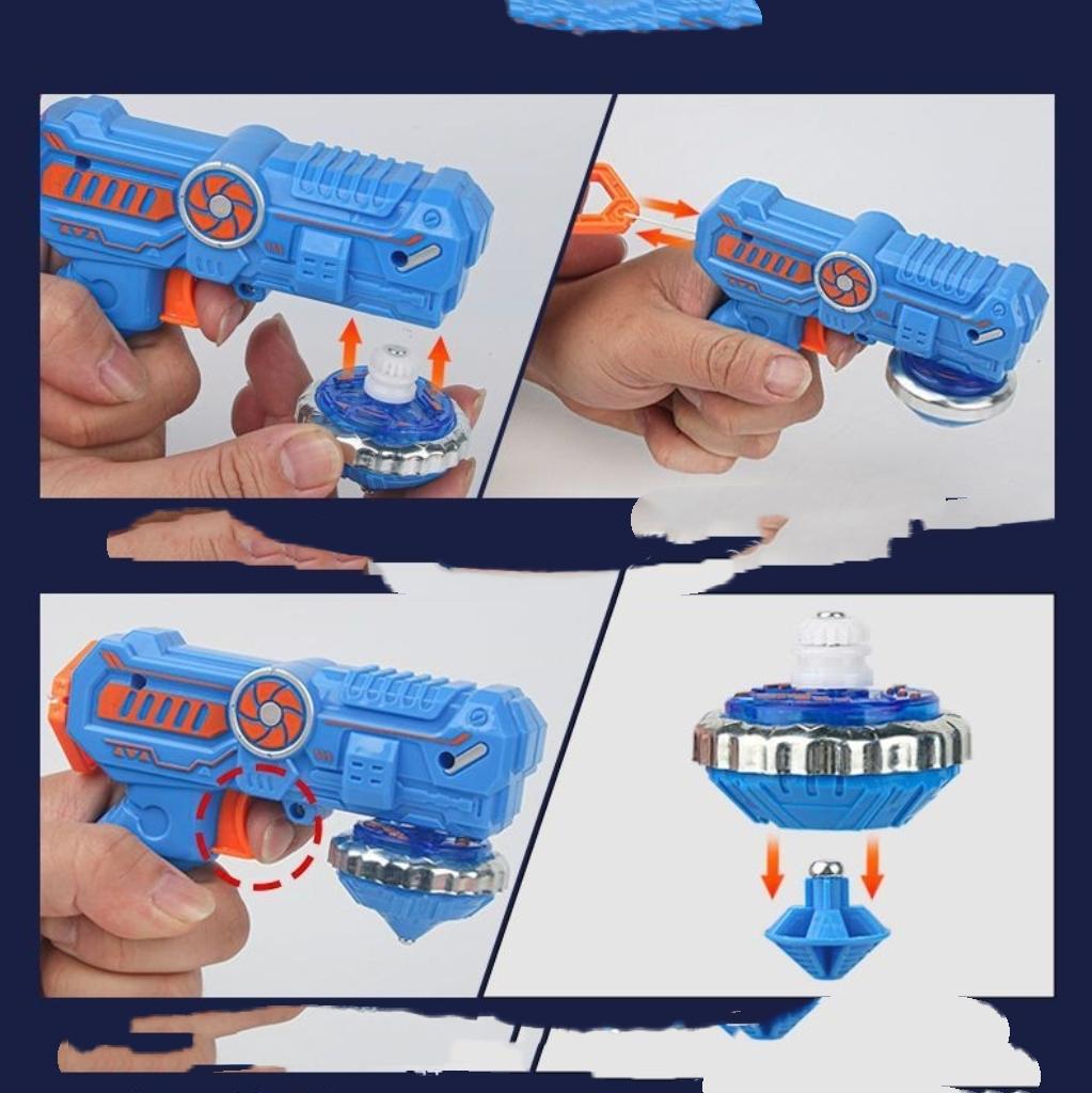 Magic Spin Battle Top - Duel & Glow Launcher Set