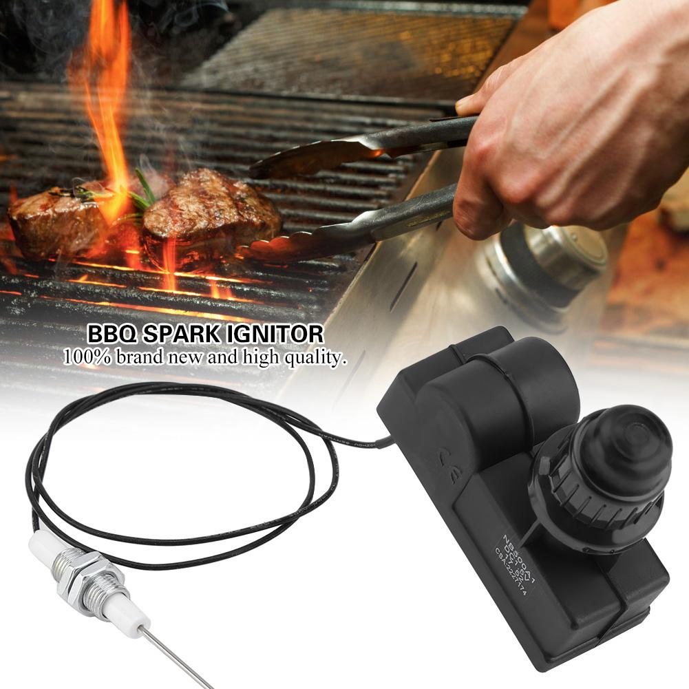 Picnic BBQ Gas Grill Push Button Spark Generator Ignitor Kit with 60cm Cable