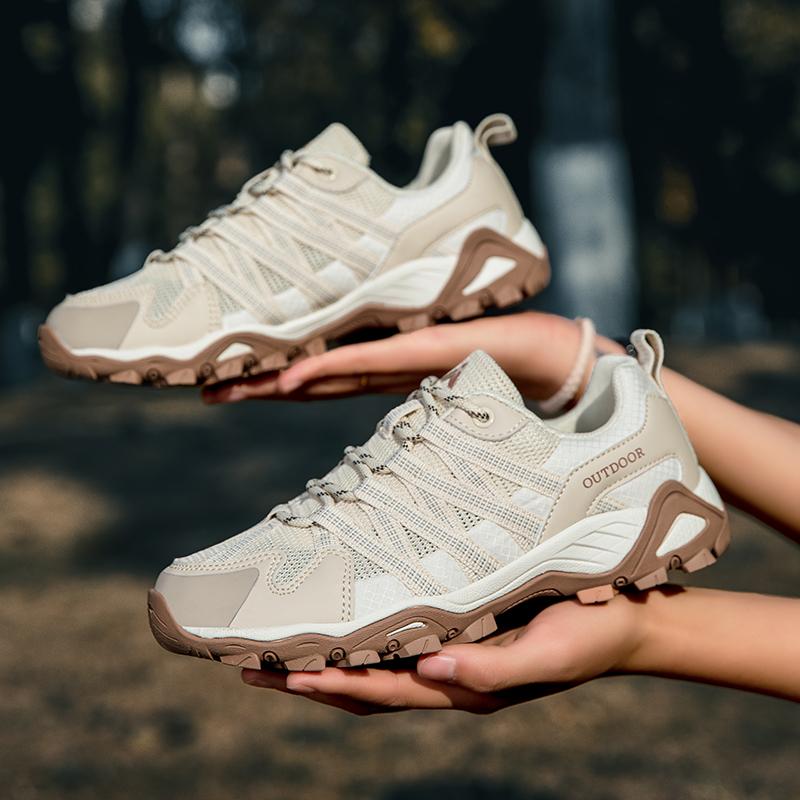 Модная обувь для хайкинга для мужчин Дышащая обувь для охоты, треккинга и альпинизма Женские кроссовки для улицы Нескользящая спортивная обувь Мужская Роскошный дизайнерский