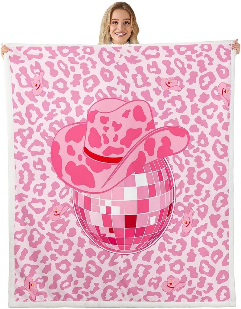 GUOYU Blanket Cute Gnomes Throw Blanket Purple Vine Flower Butterfly Blanket for Couch Sofa Lavender Bouquet Bed Blanket for Kids Boys Girls