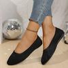 Classics Black Soft Sole Non Slip Flats Women Summer Autumn Comfort Light Loafers Woman Plus Size Platform Walking Shoes Mujer