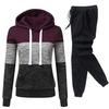 Winter Tracksuit Women 2 Piece Set Suit Female Hoodies and Pants Outfits 2021 Women's Clothing Autumn Warm Sweatshirts Outfits