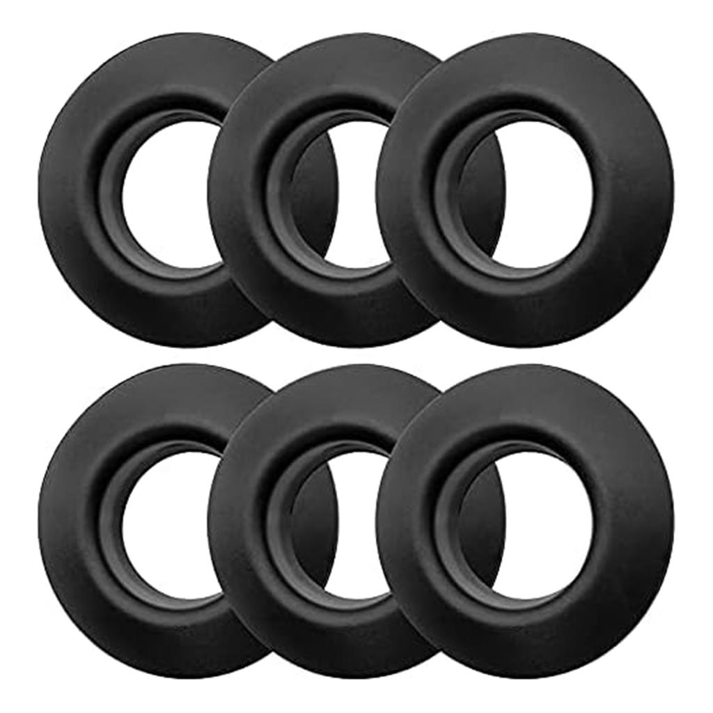 6 шт. Резиновые кольца для капель для каяка, каноэ, весла, сменные резиновые защитные кольца для каяка, кольца для капель для весла для установки на весло