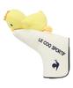 Coq Head Cover Putter Cover Pin Type Mallet Type Character Chick Cute Golf LG5SHC50L WH00 [Le Sportif] Женский (белый)