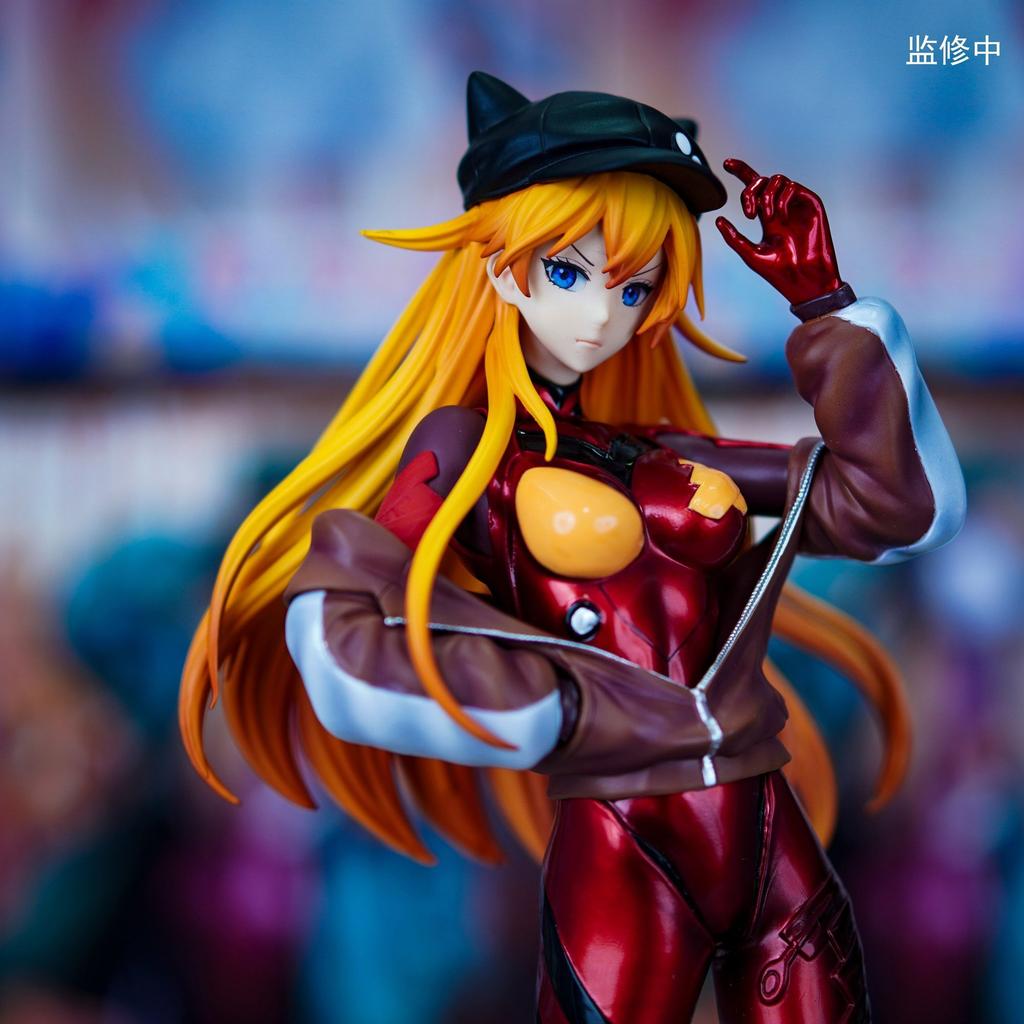 Baseball jacket Asuka Evangelion Can be Move Favorites PVC sexy Two-dimensional 10.23Inch/26cm figures anime table top Toys Gift