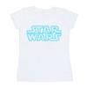 Star Wars Womens/Ladies Neon Sign Logo Cotton T-Shirt